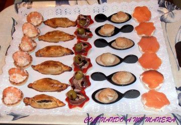 canapes bandeja