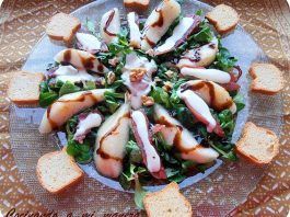 ensalada de pera