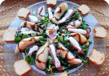 ensalada de pera
