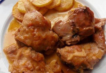 conejo en salsa