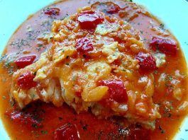 receta de bacalao con tomate