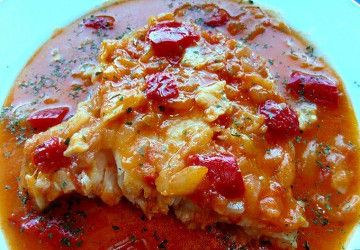 receta de bacalao con tomate