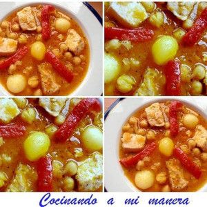 guiso de garbanzos
