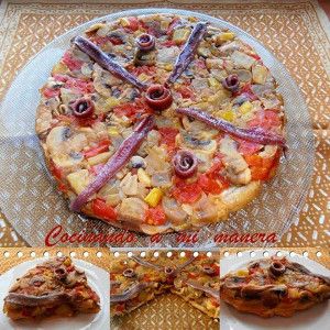 tarta de verduras