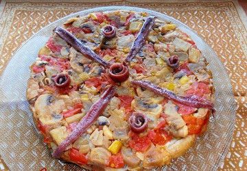 tarta de verduras