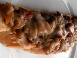 tosta de setas