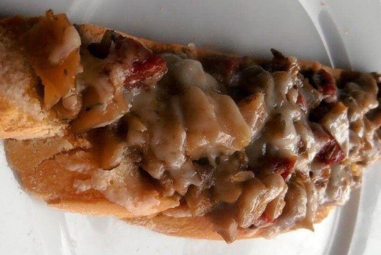 tosta de setas