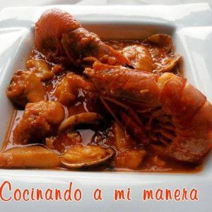 caldereta de marisco y pescado