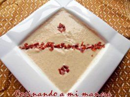 crema de champiñones