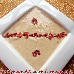 crema de champiñones
