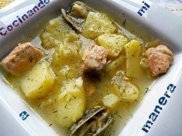 patatas con almejas
