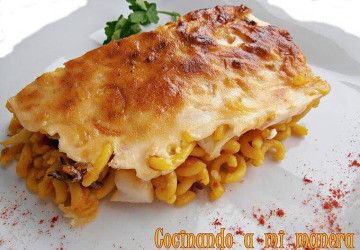 fideua con alioli