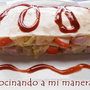 lasaña fria de verano