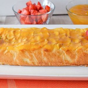 pastel de manzana