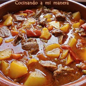 patatas guisadas con carne