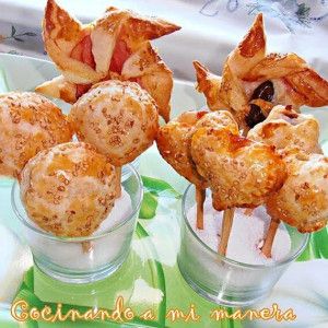 aperitivos con hojaldre