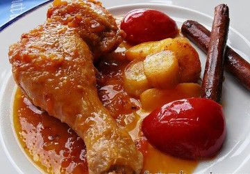 receta de pollo guisado