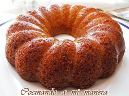 bizcocho sin harina