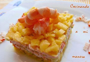 ensalada de piña