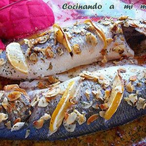 lubina al horno