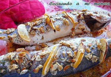 lubina al horno