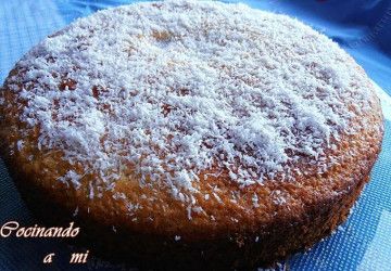 bizcocho de coco
