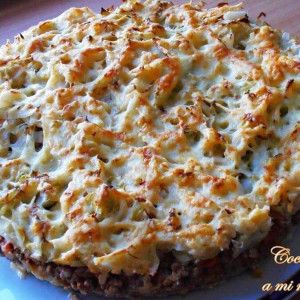 pastel de repollo y carne