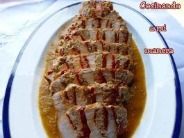 receta de lomo relleno