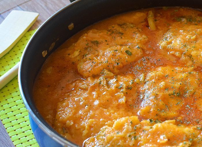 bacalao en salsa