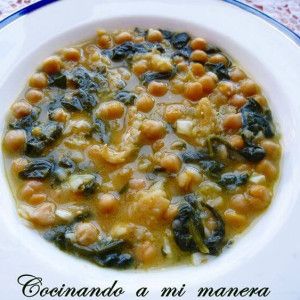 potaje de garbanzos
