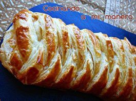 trenza de hojaldre