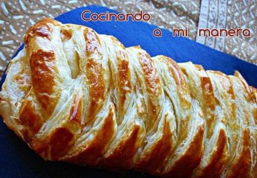 trenza de hojaldre