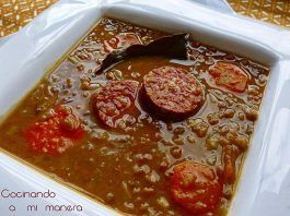 lentejas con verduras