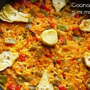 receta de arroz con bacalao