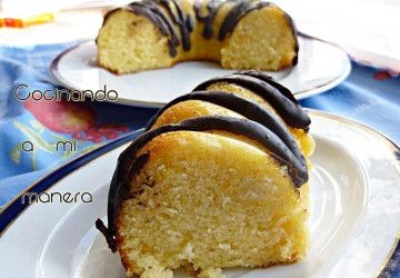 bizcocho de naranja esponjoso