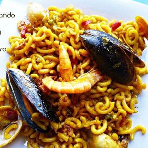 fideua de marisco