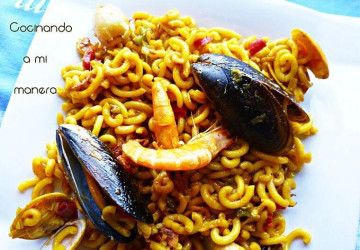 fideua de marisco