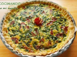 quiche de espinacas