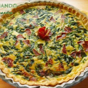 quiche de espinacas