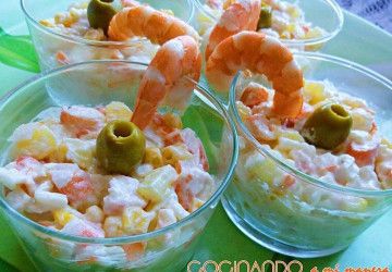 ensaladilla de gambas