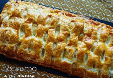 empanada de beicon y datiles