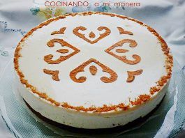 tarta mousse de natillas