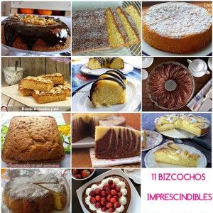 recetas de bizcochos