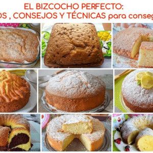 trucos para conseguir el bizcocho perfecto