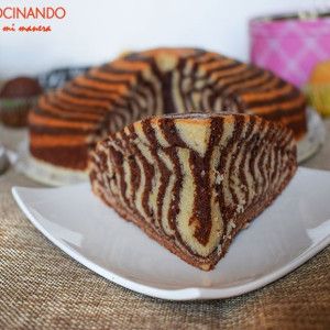 bizcocho cebra