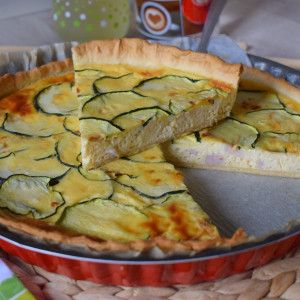 quiche de calabacin