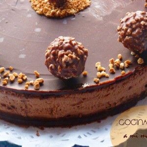receta de tarta ferrero rocher