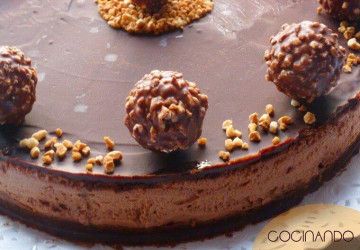 receta de tarta ferrero rocher