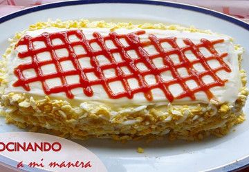 pastel de atun al microondas