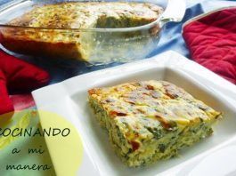 pastel de acelgas y patatas